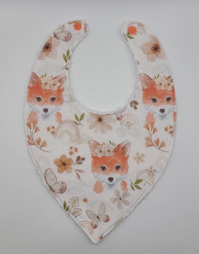 Bavoir bébé fait main