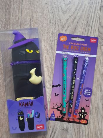 Trousse et stylos Legami Halloween 🦇