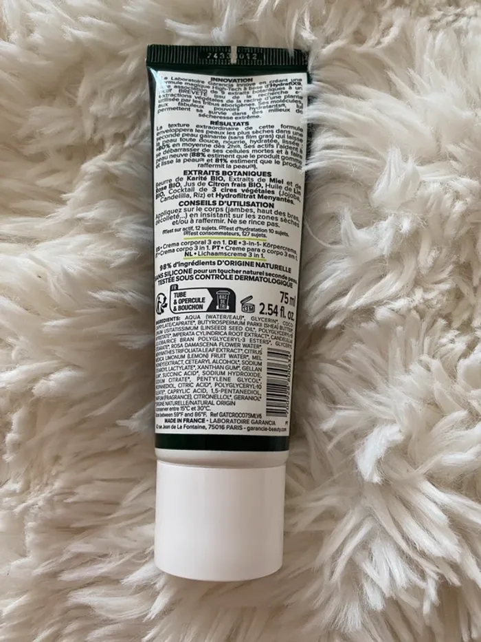 Crème pour le corps 3 en 1 Garancia 75ml - photo numéro 2