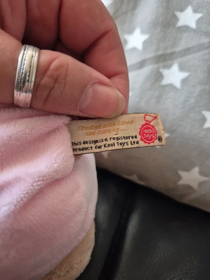 peluche ours rose - photo numéro 6