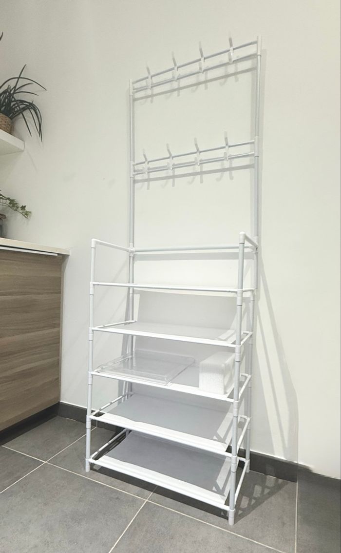 Organisateur d’entrée - étagère de rangement (chaussures, manteaux , boites …) - NEUVE - photo numéro 3
