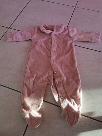 Pyjama velours 56 cm