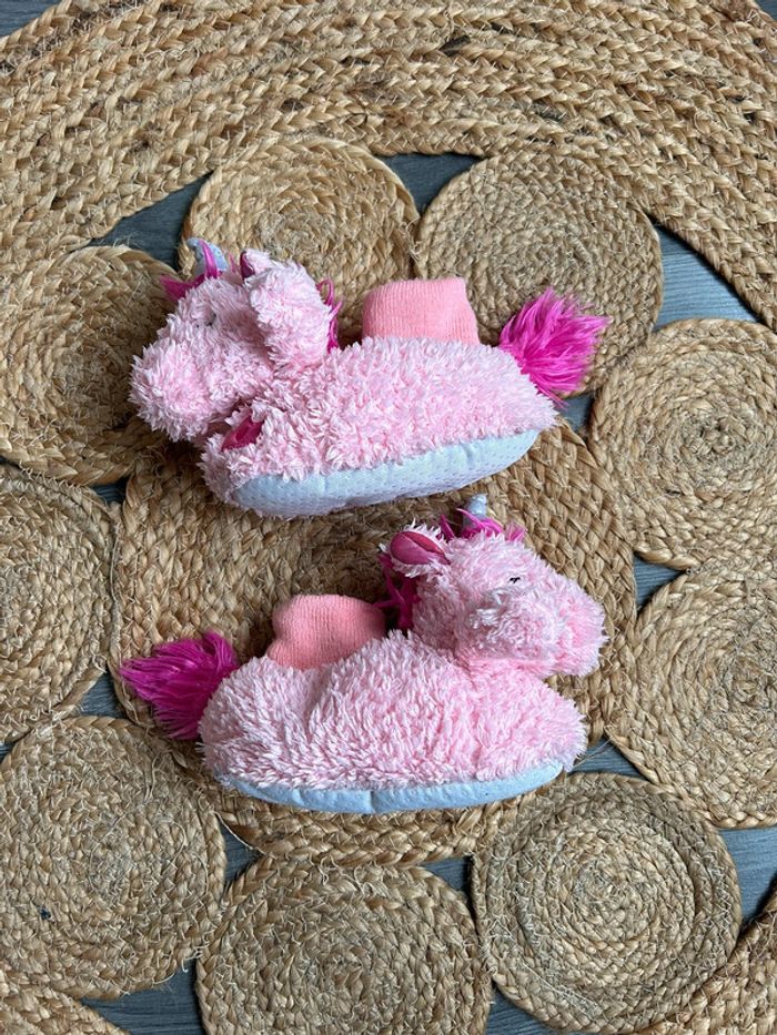 Chaussons licorne - photo numéro 2