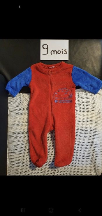 Surpyjama cars 9mois