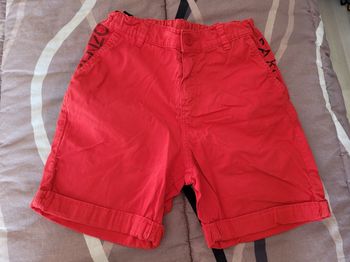 short kenzo 10ans rouge  (12e)