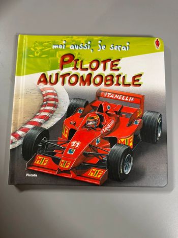 Livre Moi aussi, je serai - pilote automobile