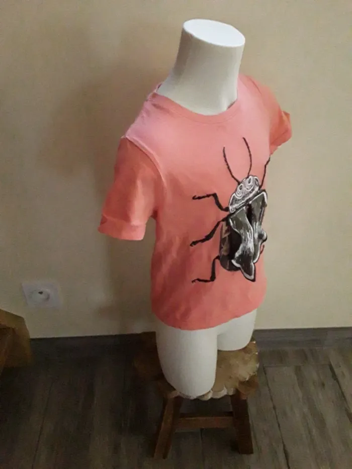 Tee-shirt manches courtes 6 ans  (114-119 cm) - photo numéro 5