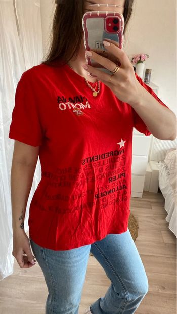 T shirt rouge havania mojito