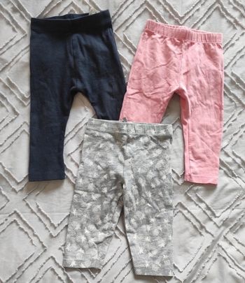 Lot legging 9 mois 