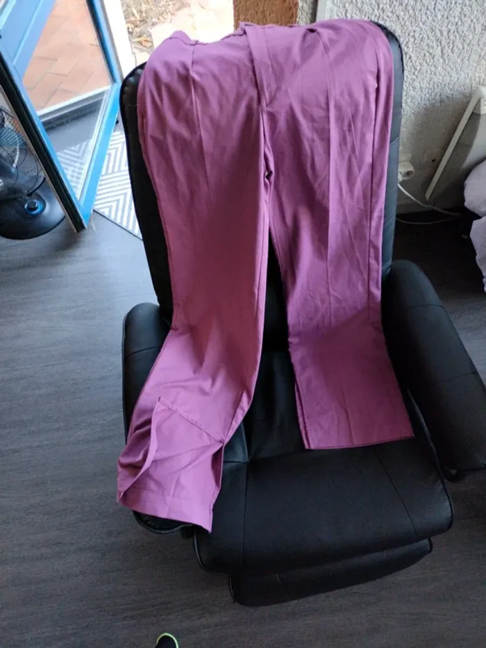 Pantalon a pince pants large Bershka TM - photo numéro 6