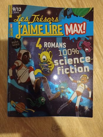 Livre Jaime lire max 100% science fiction