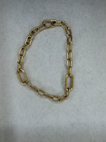 Bracelet Pandora Authentique Link Me Petits maillons Doré 19 cm
