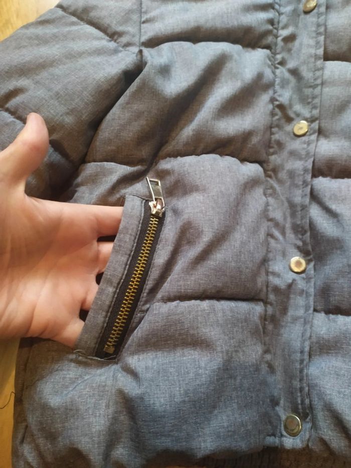 Manteau hiver gris - photo numéro 7