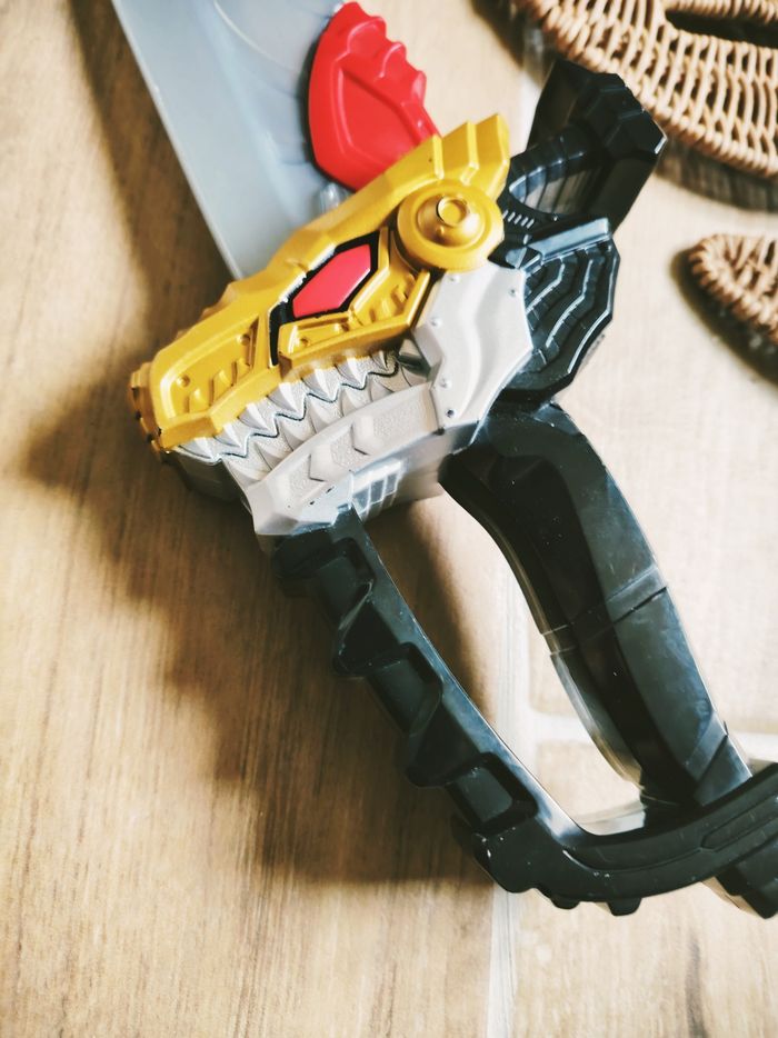 🙅Power rangers dino fury Épée sabre du ranger rouge - photo numéro 3