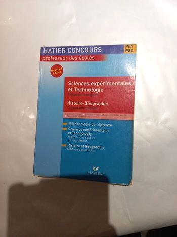 Manuel de préparation au crpe sciences technologie et Histoire géographie crpe