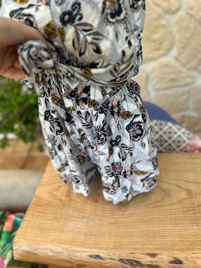 Combishort combinaison d’été gemo à bretelles motif africain wax - photo numéro 5