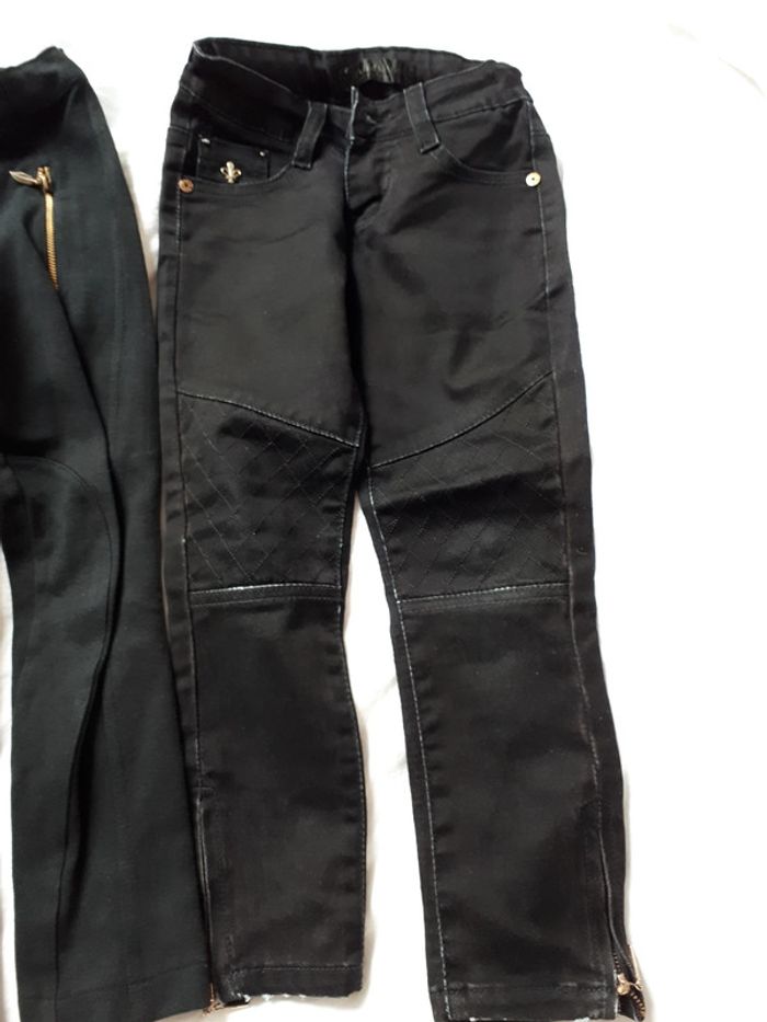 lot de 3 pantalons fille 4-6 ans excellent état - photo numéro 7