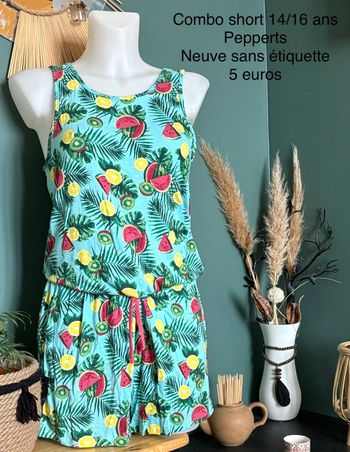 Combi Short 14/16 ans 