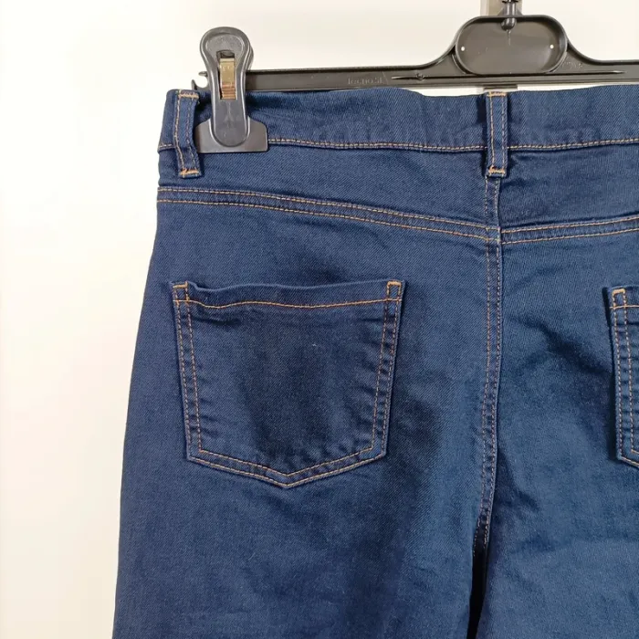 Jean slim bleu foncé Cyrillus Paris Taille 38 A392 - photo numéro 10