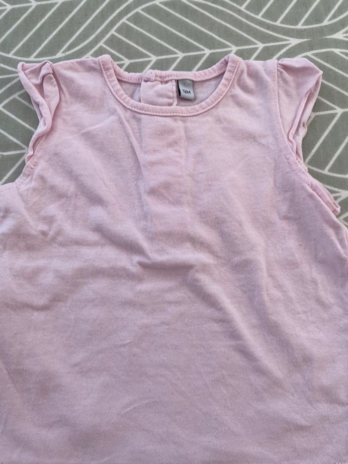 Lot de 4 tee-shirt 12 mois - photo numéro 2