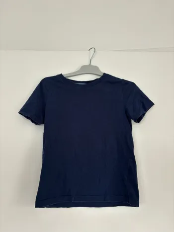 T-shirt marine H&M 100% coton taille 6-8 ans