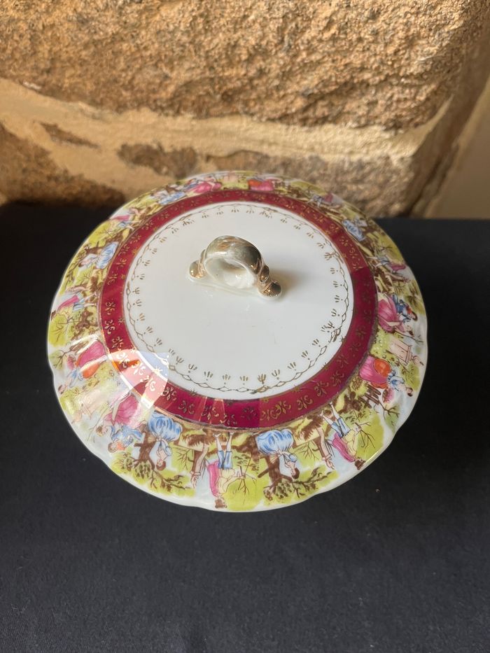 Boîte, vide poche en porcelaine Vintage - photo numéro 10