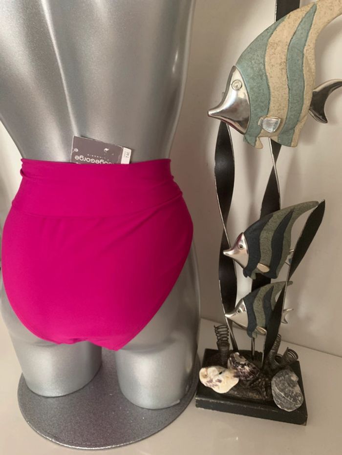 Culotte de maillot de bain Fushia T46 - photo numéro 2