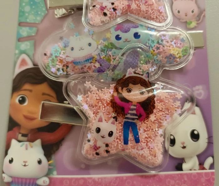 Lot de barrettes Gabby chat - Gabby's dollhouse - photo numéro 2
