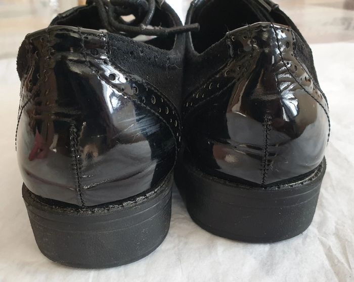 Chaussures style derbies noires - photo numéro 3