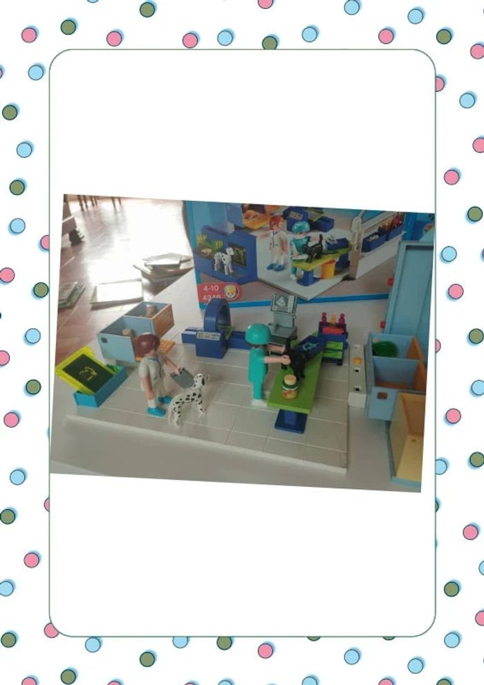 🧍🏽 Playmobil : la clinique du vétérinaire et ses accessoires 🧍🏽 - photo numéro 3