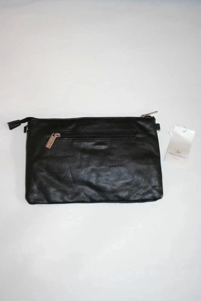 Sac à main ou pochette noire neuve étiquetée - photo numéro 4