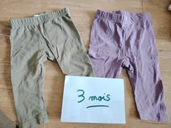 Le lot de 2 legging