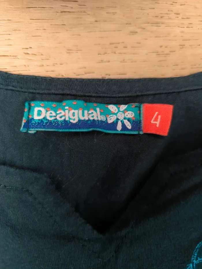 Ensemble tunique et leggins Desigual 4 ans - photo numéro 2