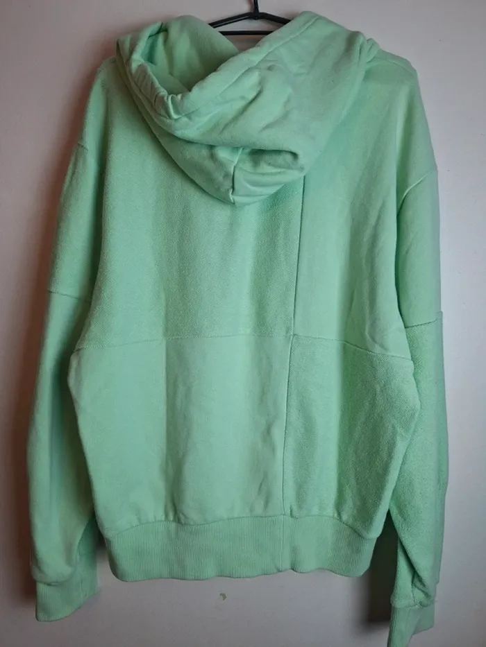 Sweat à capuche Vans "Off The Wall" vert menthe (Homme / Mixte) - photo numéro 3