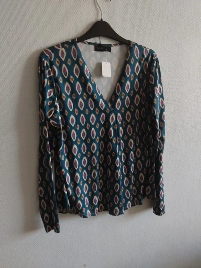 Blouse manches longues taille L - photo numéro 3