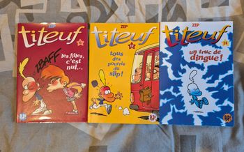 Lot 3 petits livres titeuf