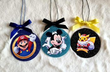 Boule de Noël personnalisée disney