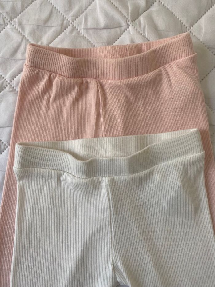 Lot 2 leggings bébé 6 mois - très bon état - photo numéro 4