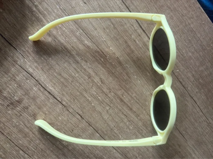 Lunettes de soleil Izipizi parfait état jaune lemonade - photo numéro 3