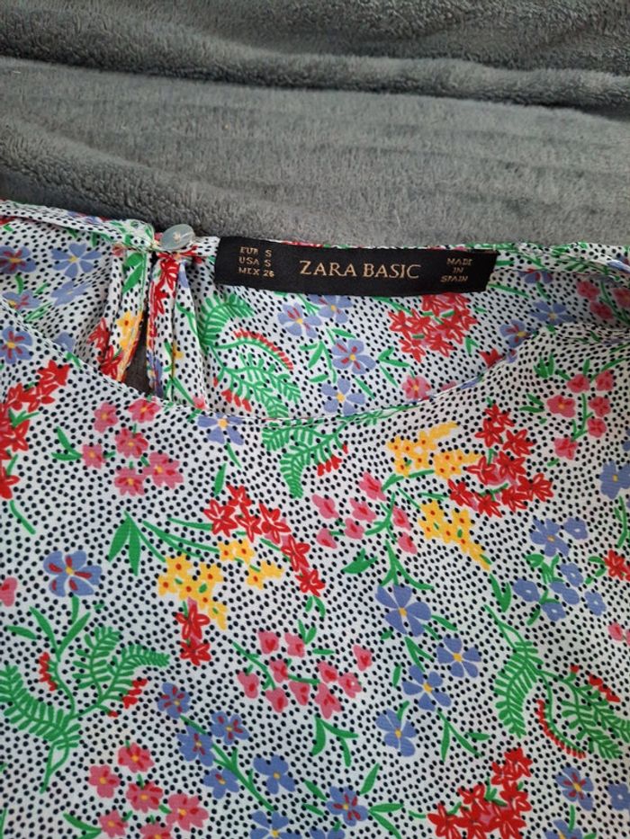 Chemise manche longue fleur - photo numéro 3