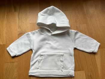 Sweat capuche poche kangourou dentelé kiabi bébé fille