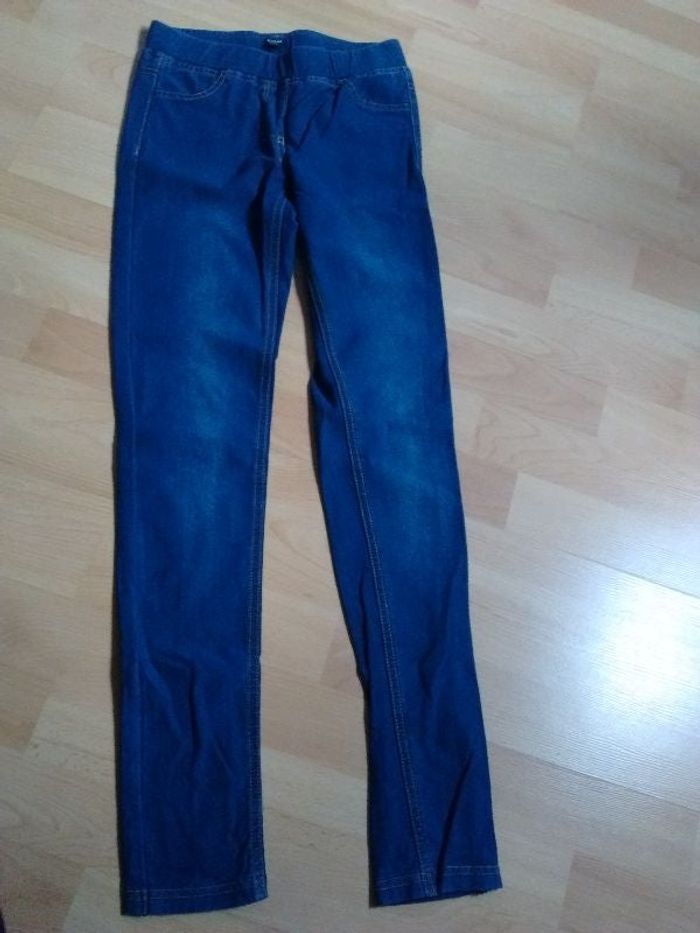 jegging bleu foncé