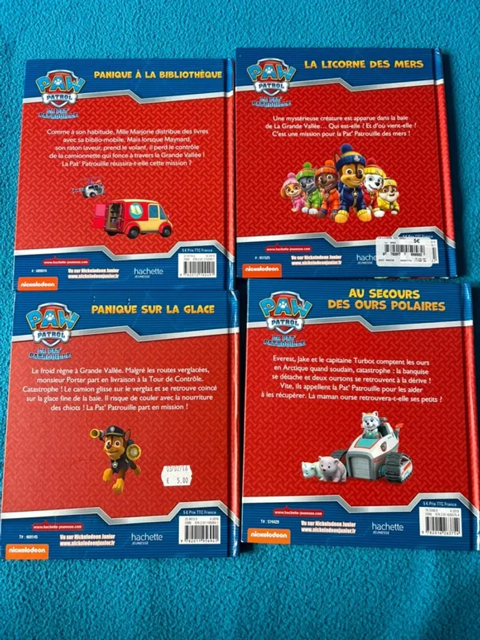 Lot de 4 livres Pat Patrouille - photo numéro 2