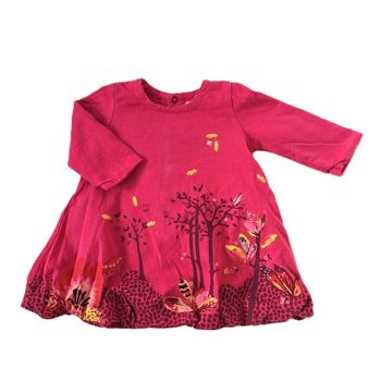 Robe rose forme boule bébé fille 3 Mois Catimini