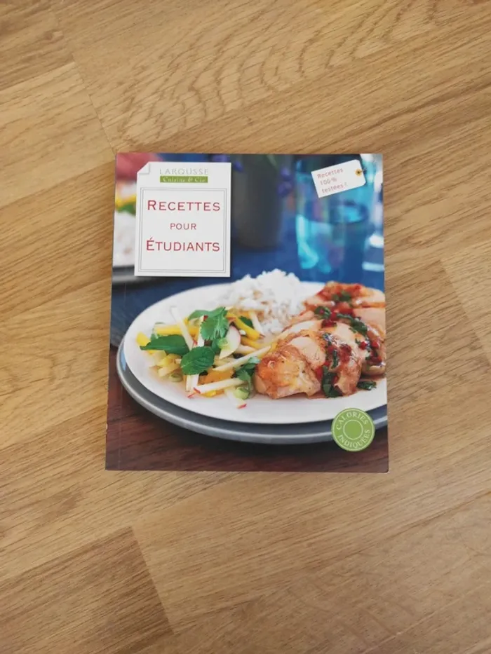 Livre de recettes pour étudiant