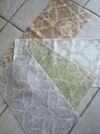 4 échantillons tissu ameublement