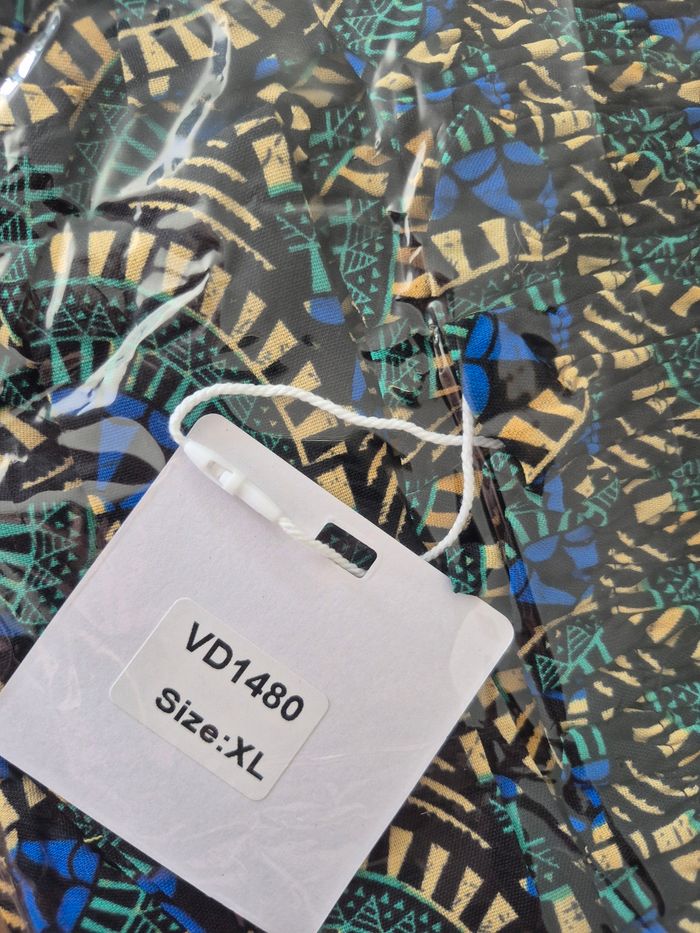 Top Femme Plissé Bleu Marine Taille XL/42 - photo numéro 3