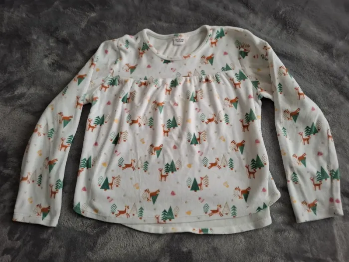 Pyjama Noël velours TAO 12 ans - photo numéro 2