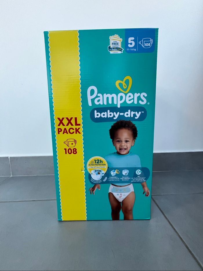 Format XXL couches Pampers