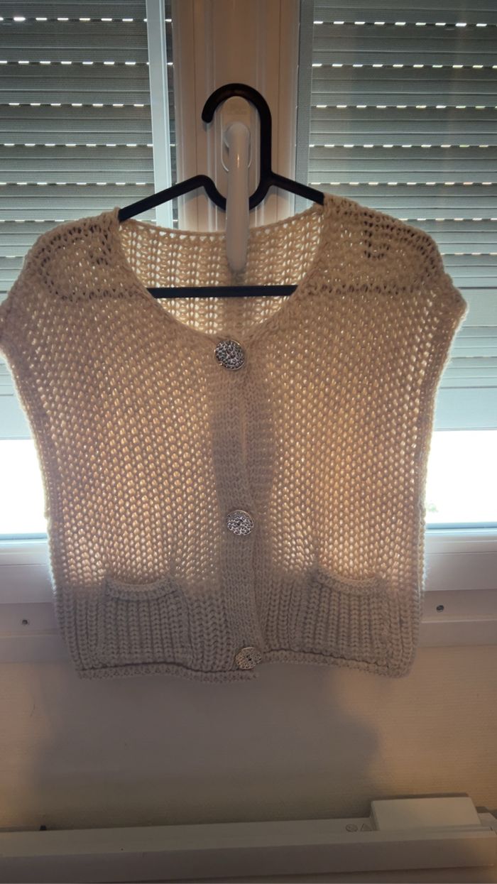 Pull sans manches